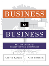 Imagen de portada para Business is Business